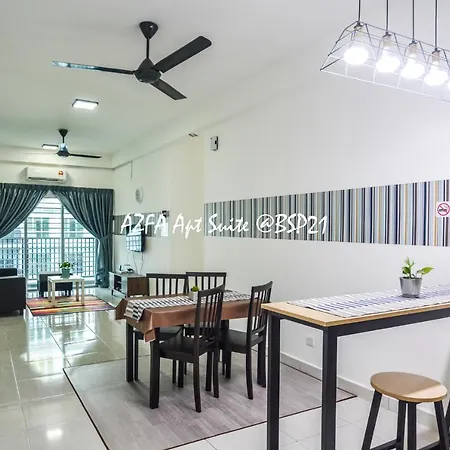Bandar Saujana Putra Bsp 21 Azfa Suite Free Wifi Jenjarum Luaran gambar