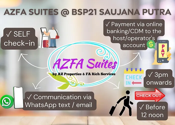 Bandar Saujana Putra Bsp 21 Azfa Suite Free Wifi
